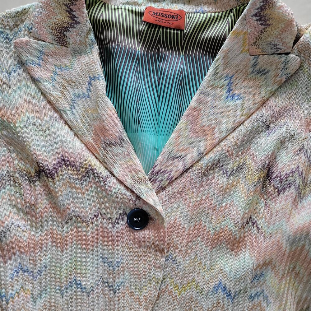 Vintage Missoni 2008 collection matching skirt, tank top and cropped jacket - Picture 4 of 9